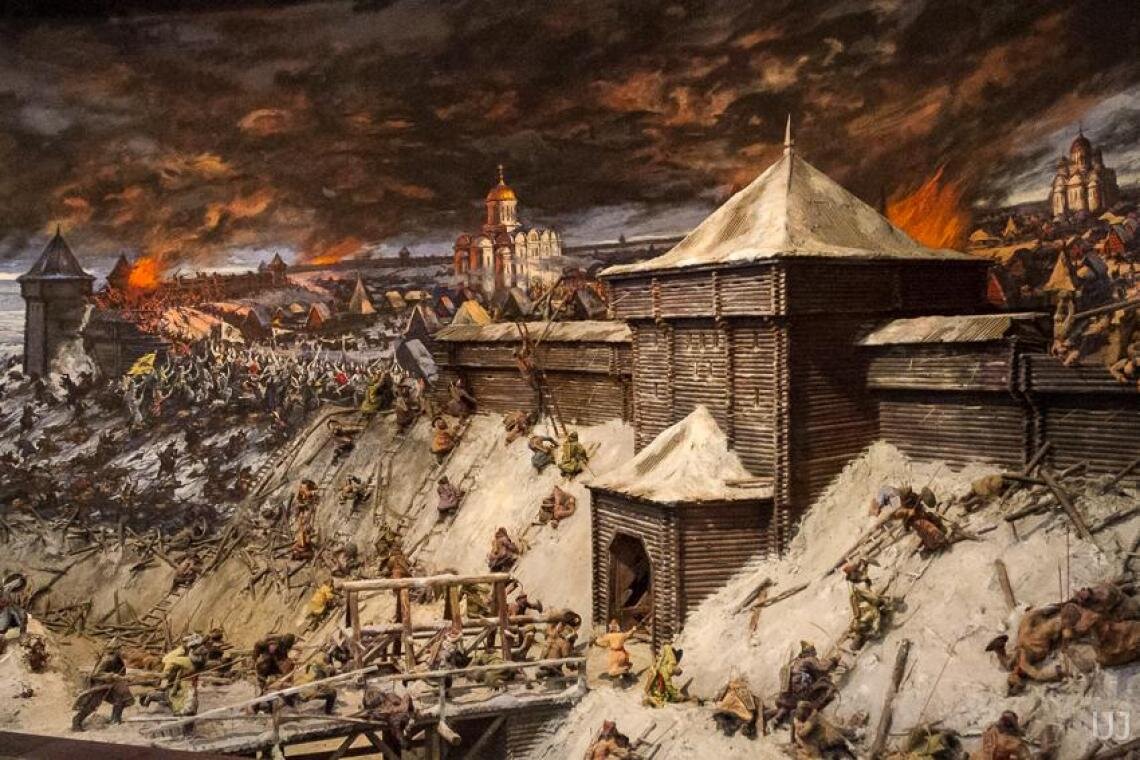 Штурм Киева монгольским воинством