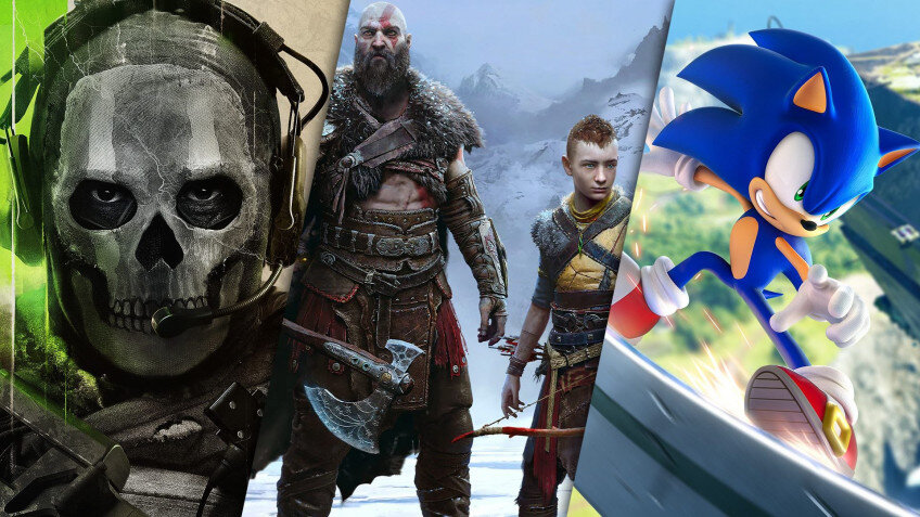    God of War Ragnarok и Modern Warfare 2 — самые загружаемые игры в PS Store в ноябре