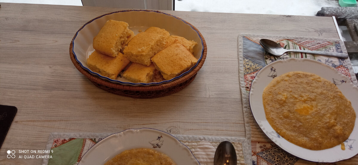 Кексики и каша. Фото автора