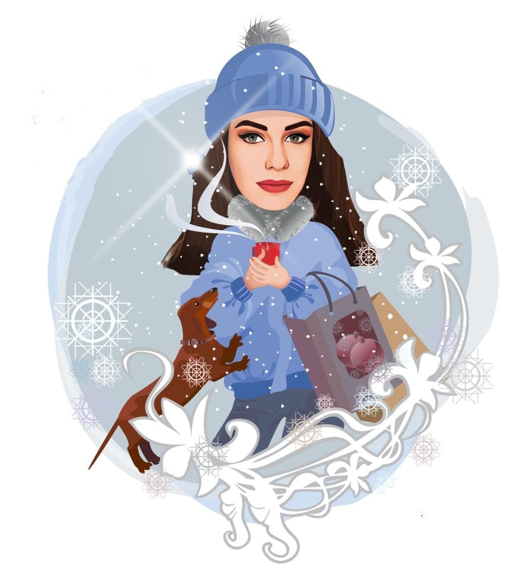 Не будем забывать о русском языке в предновогодних хлопотах. Фото автора.