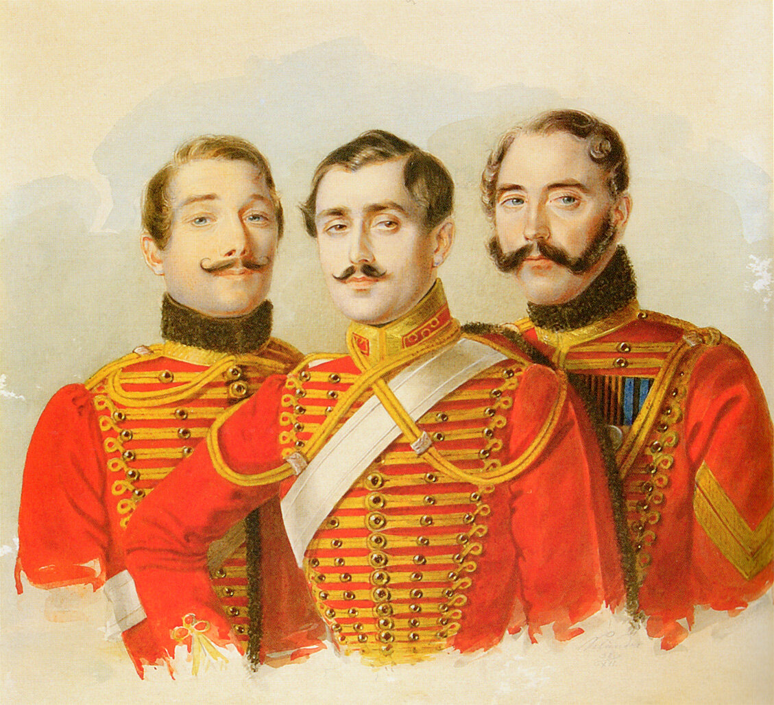 лейб-гусары 1830-х годов