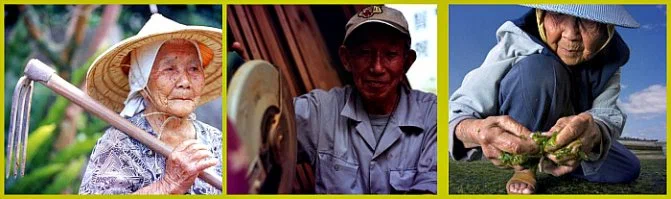 Жители острова Окинава