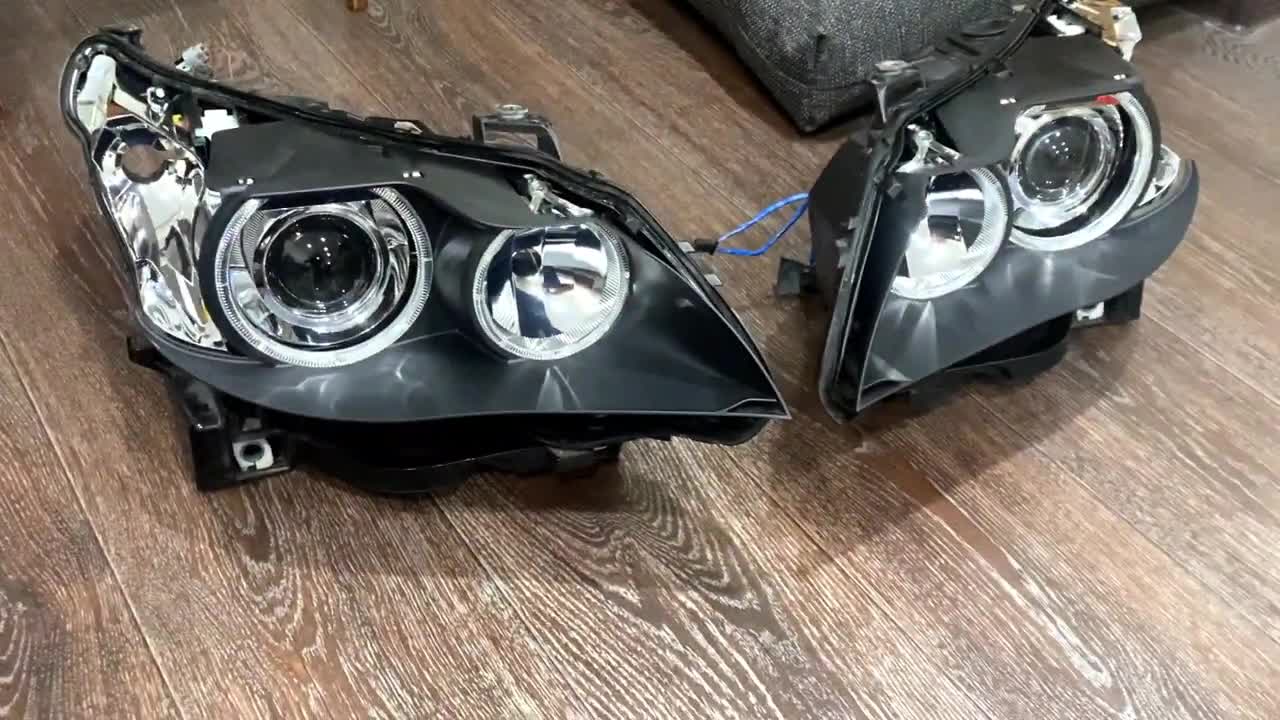 Авантюра: ребилд OEM Halogen в OEM Xenon ч.1 - BMW 5 series (E60), 2,5 л, 2004 г