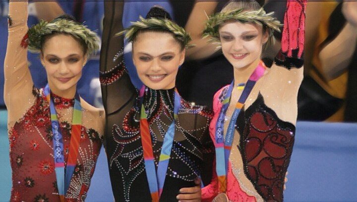Алина Кабаева и её золото на Олимпиаде в Афинах