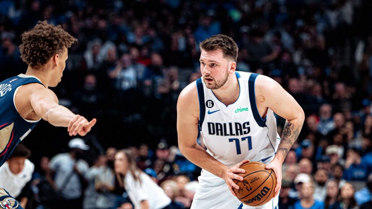    Баскетболист "Даллас Мэверикс" Лука Дончич в матче НБА© пресс-служба клуба "Даллас Мэверикс"