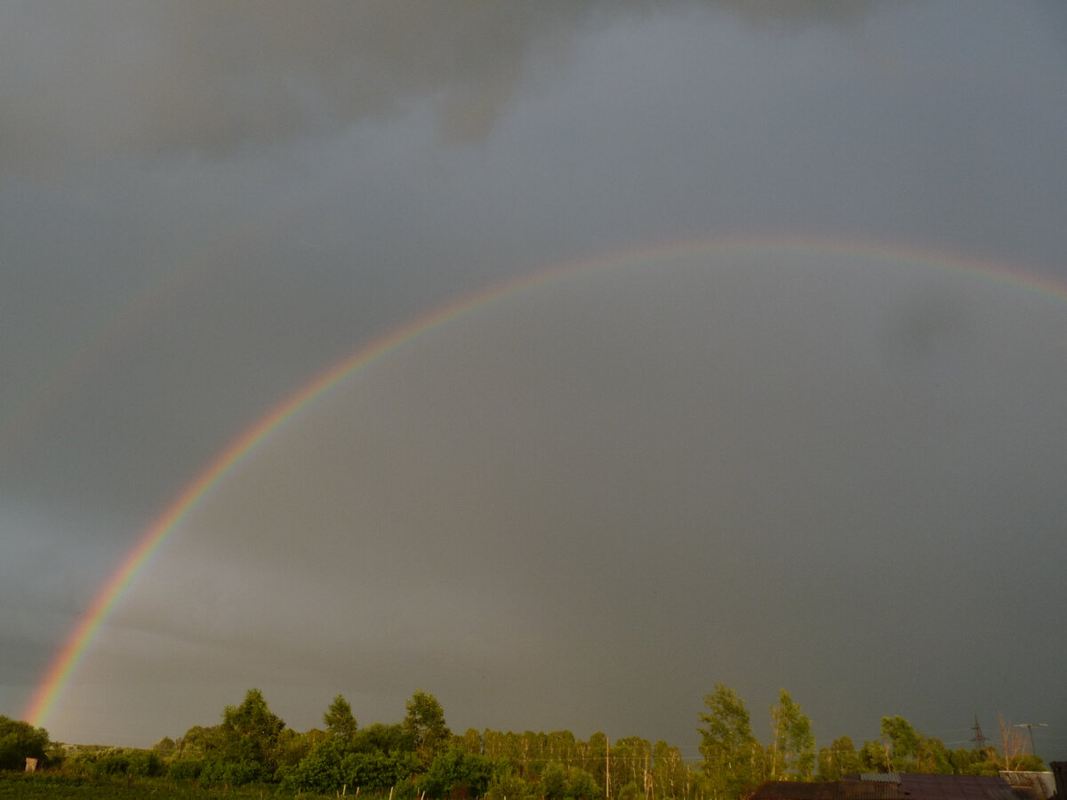 После грозы