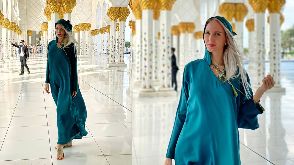 Личное фото.  Мечеть Шейха Зайда.