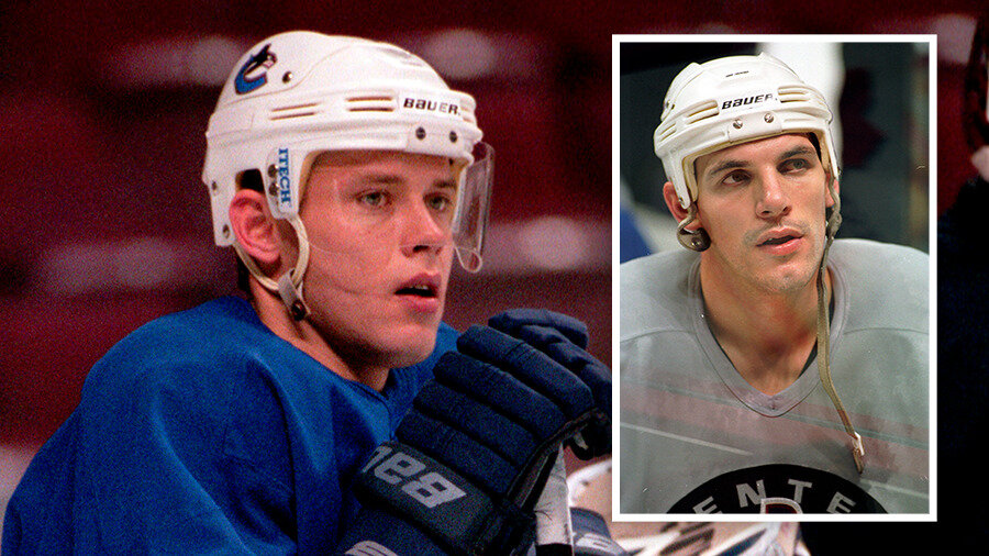 Павел Буре и Джино Оджик в «Ванкувере» 90-х. Фото Александр Вильф, архив «СЭ»