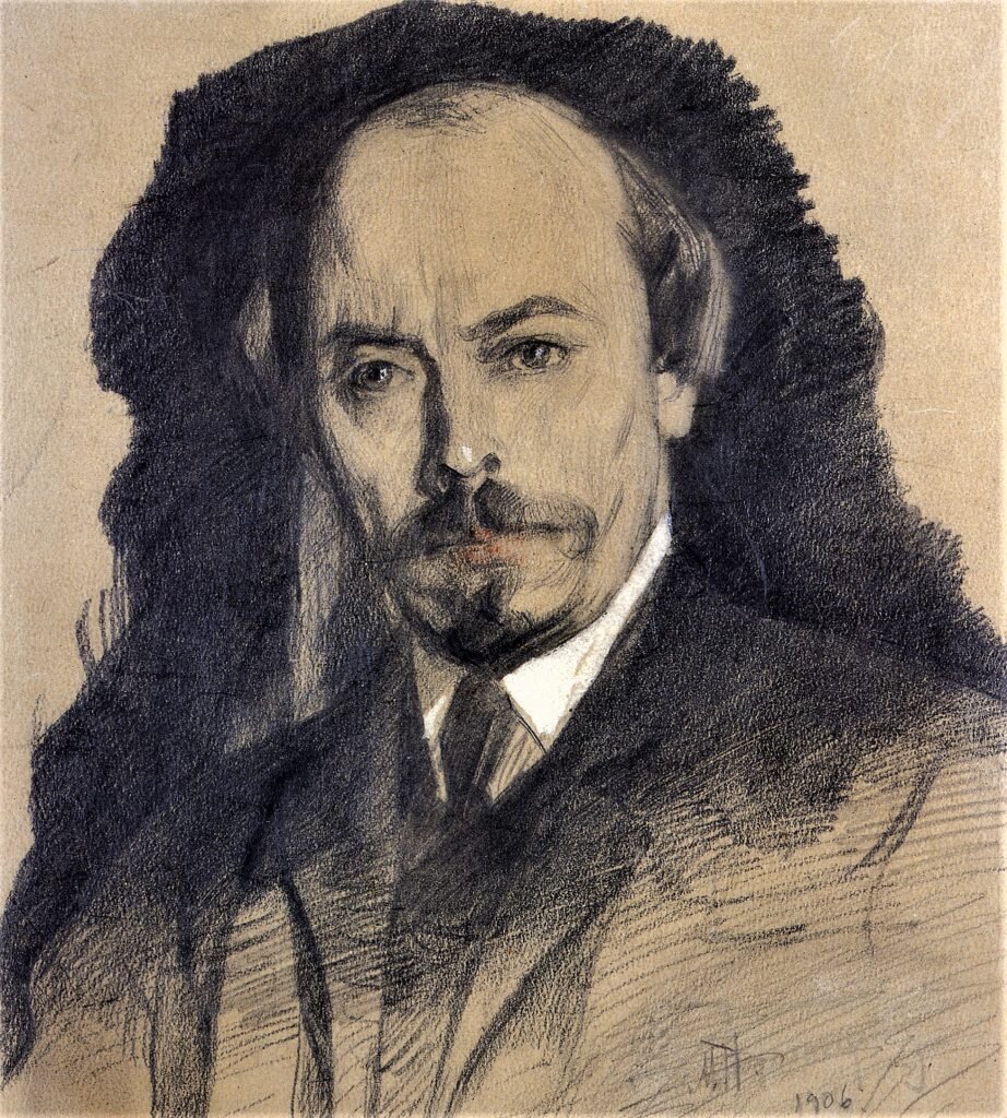 Михаил Нестеров. Автопортрет,1906 г.