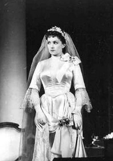 Тамара Зяблова на сцене Театра имени Пушкина, "Иванов" (1955)