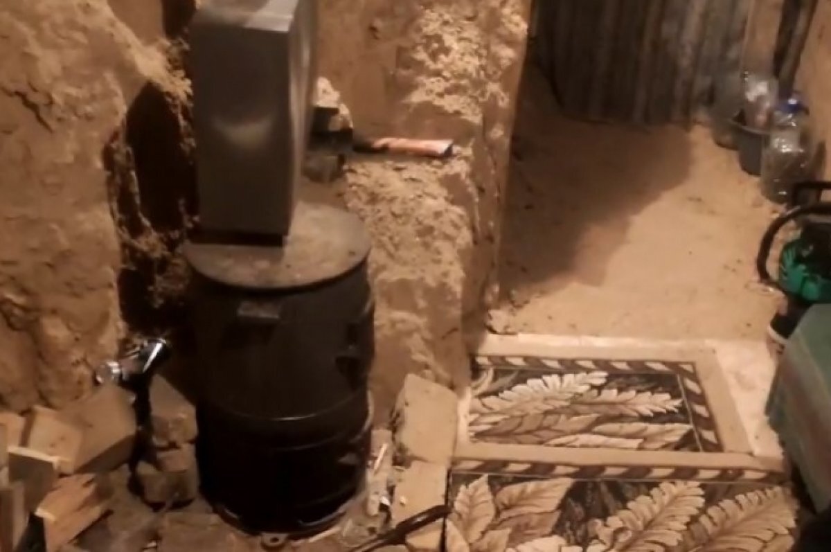    Глава района Башкирии показал на видео укрытие бойцов в зоне СВО