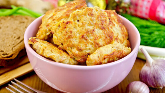    Недорого и вкусно: оладьи из куриного фарша на крахмале Анна Белая