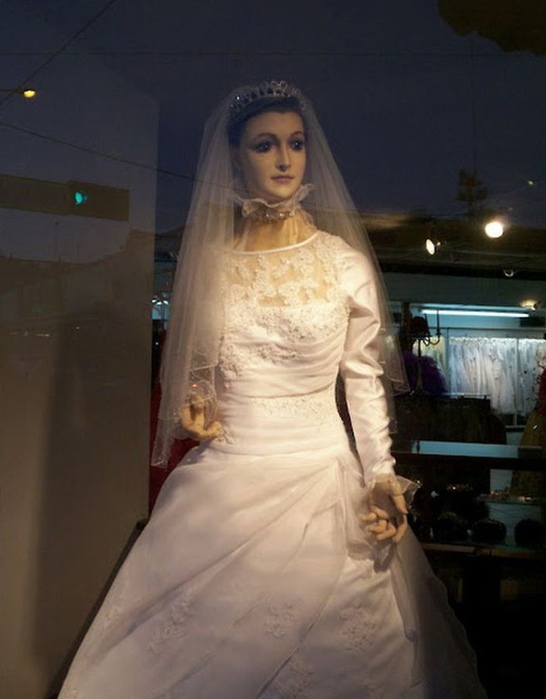 Манекен - "живая мумия" Паскуалита. 