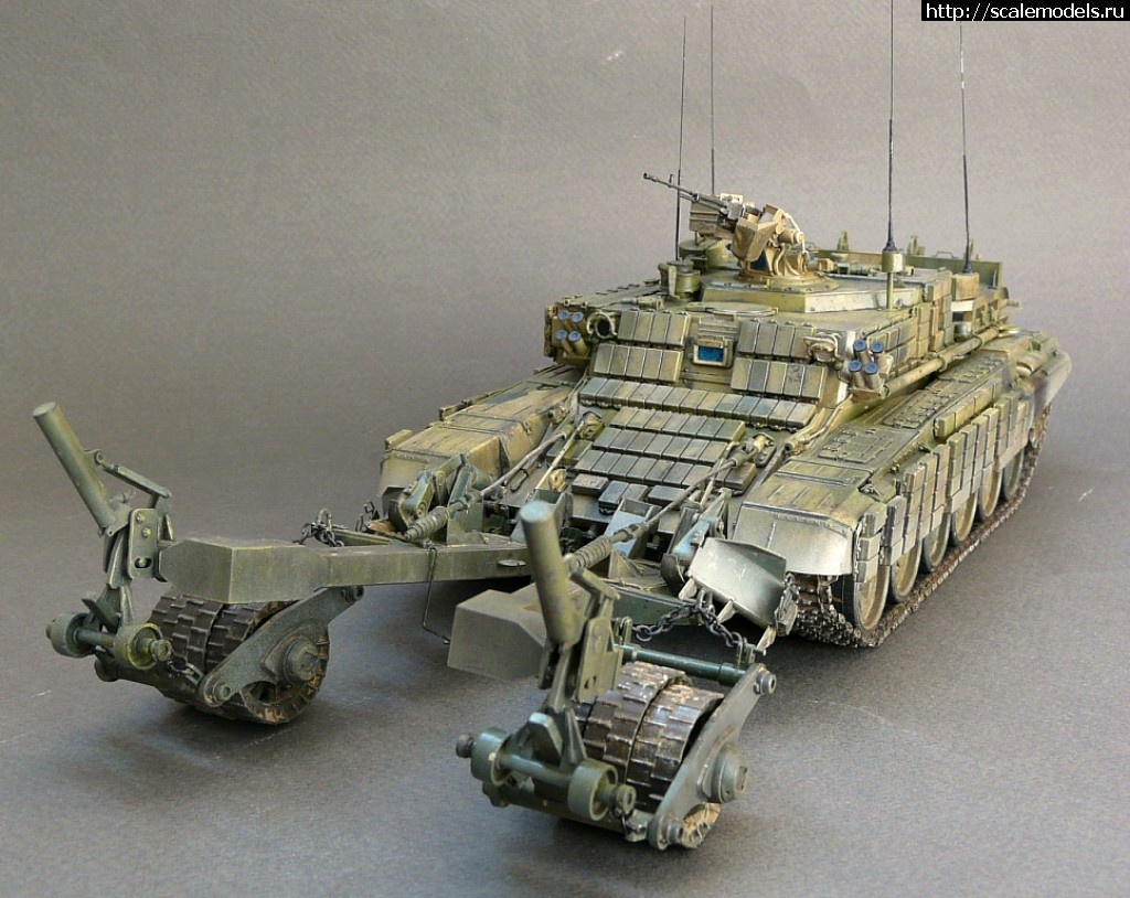 Модель TS-006 MENG Российский танк Т-90 1/35