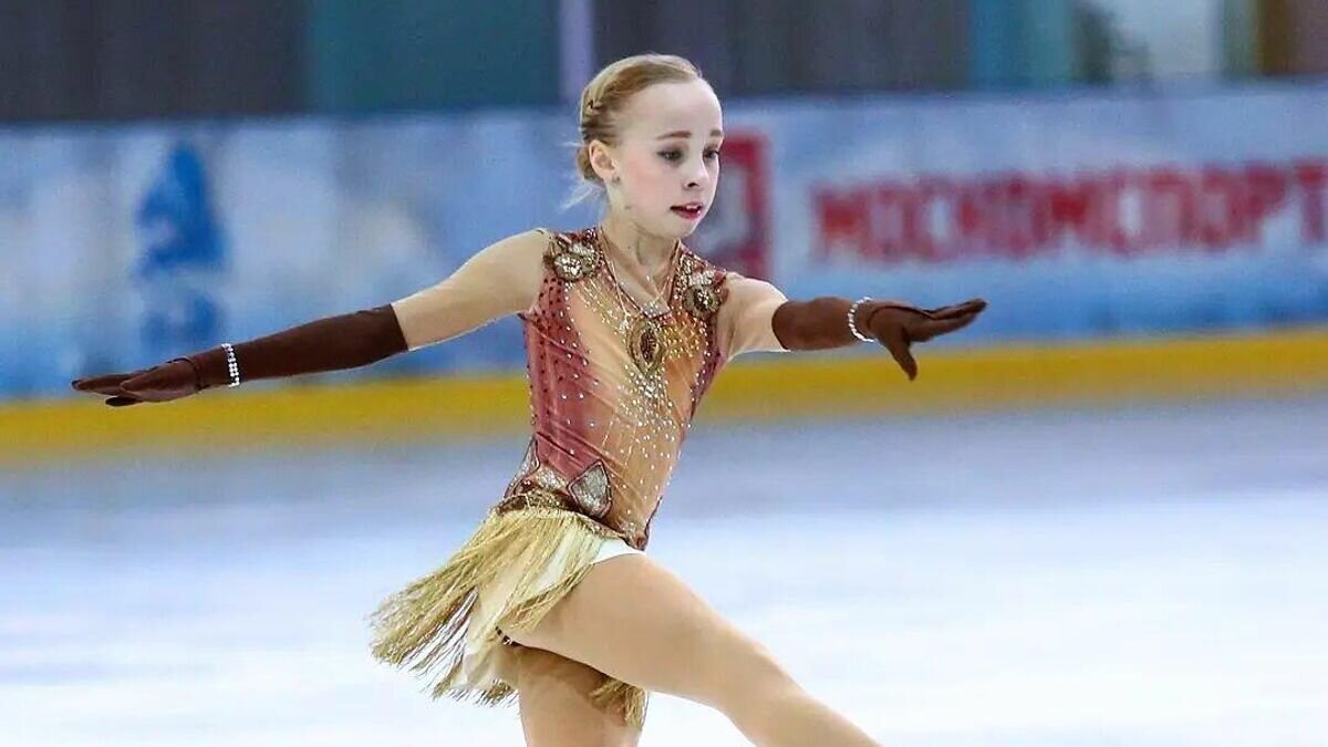    Российская фигуристка Алиса Двоеглазова© официальная страница Tutberidze Team ВКонтакте