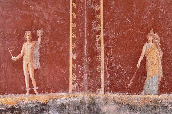 Античная фреска. Источник: Pinterest