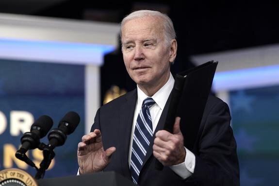    Президент США Джо Байден, Chris Kleponis - Pool via CNP / globallookpress.com