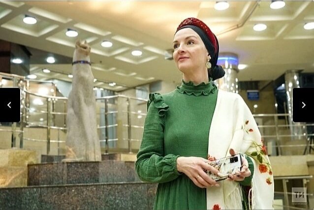 Мой образ в русском стиле.