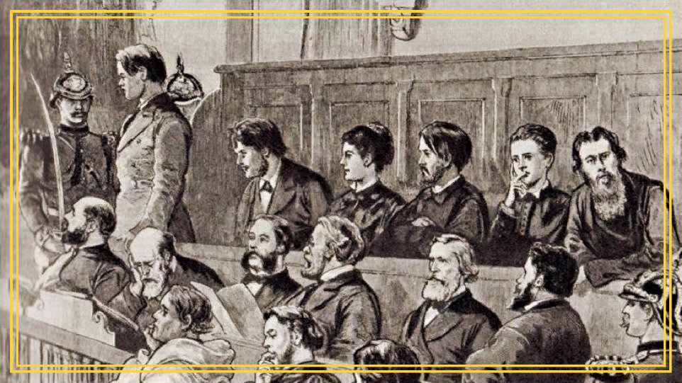 Судебные слушания "народовольцев". Яндекс картинки
