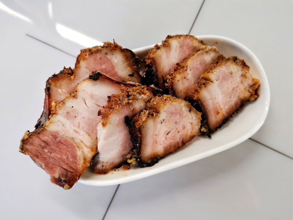    Свиная грудинка в пряном маринаде