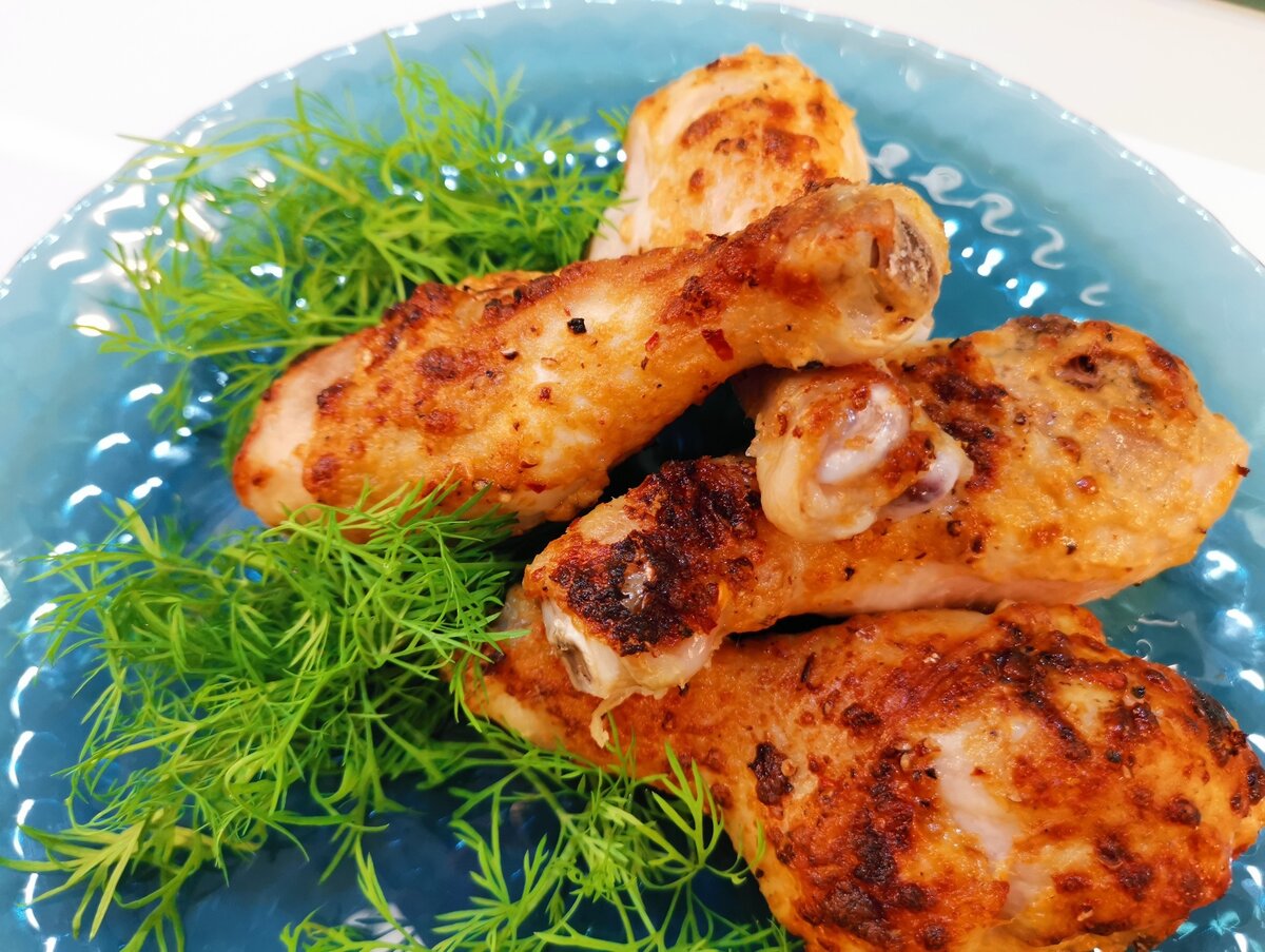    Запеченные трюфельные куриные ножки