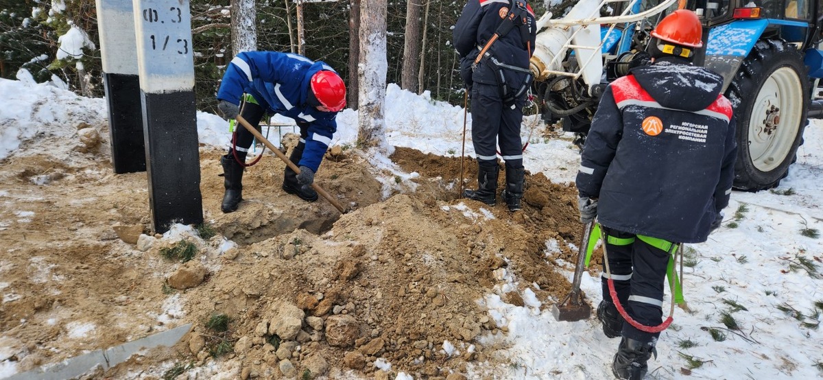    Энергетики восстановили электроснабжение населения