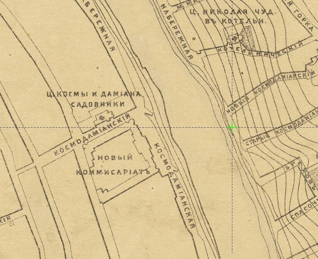 Нивелирный план Москвы, 1888 год