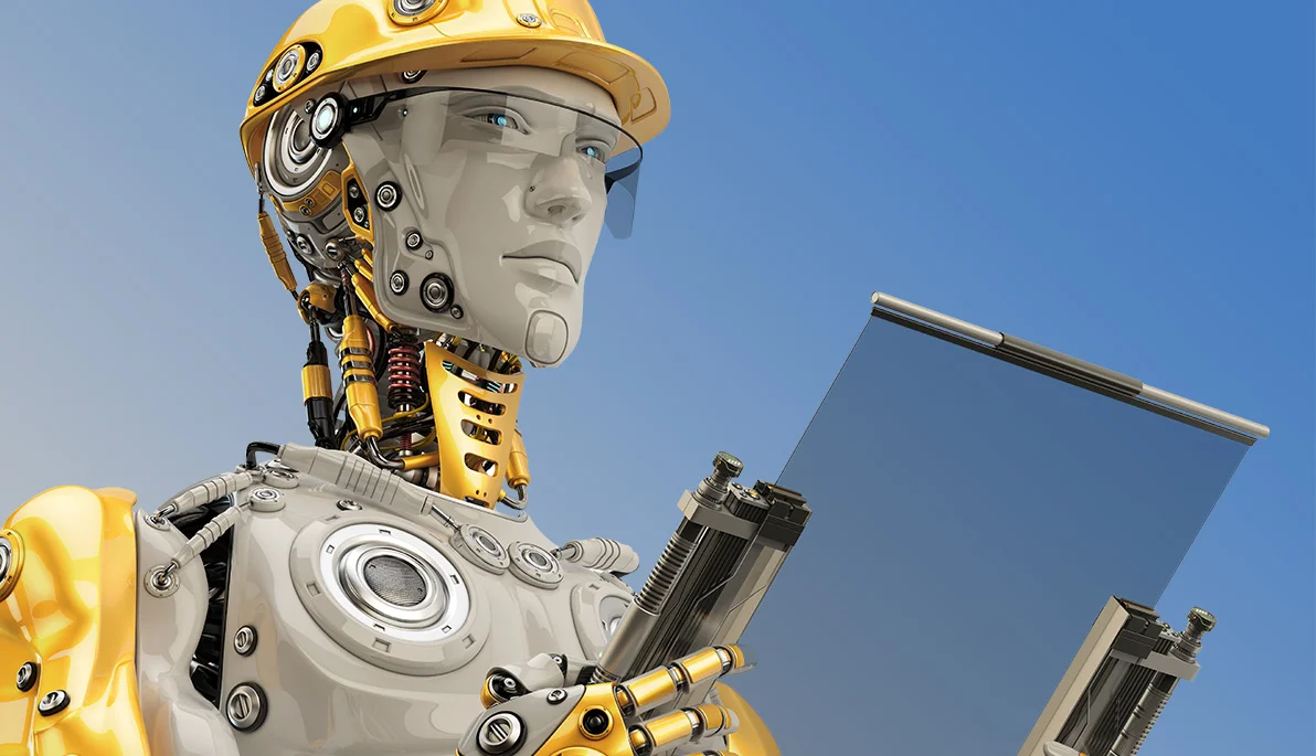 Продвинутый робот. Строительная робототехника. Строительные роботы. Робот Строитель. Технологии искусственного интеллекта в строительстве.