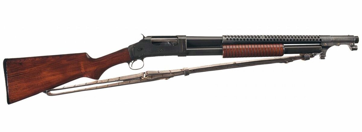 Винчестер м. Винчестер m1897. дробовик winchester m1897. траншейный дробовик winchester m1897. winchester m1897 trench.
