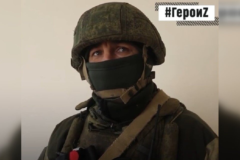     Оренбуржец стал участником проекта «Герои спецоперации Z». Фото: стоп-кадр с видео