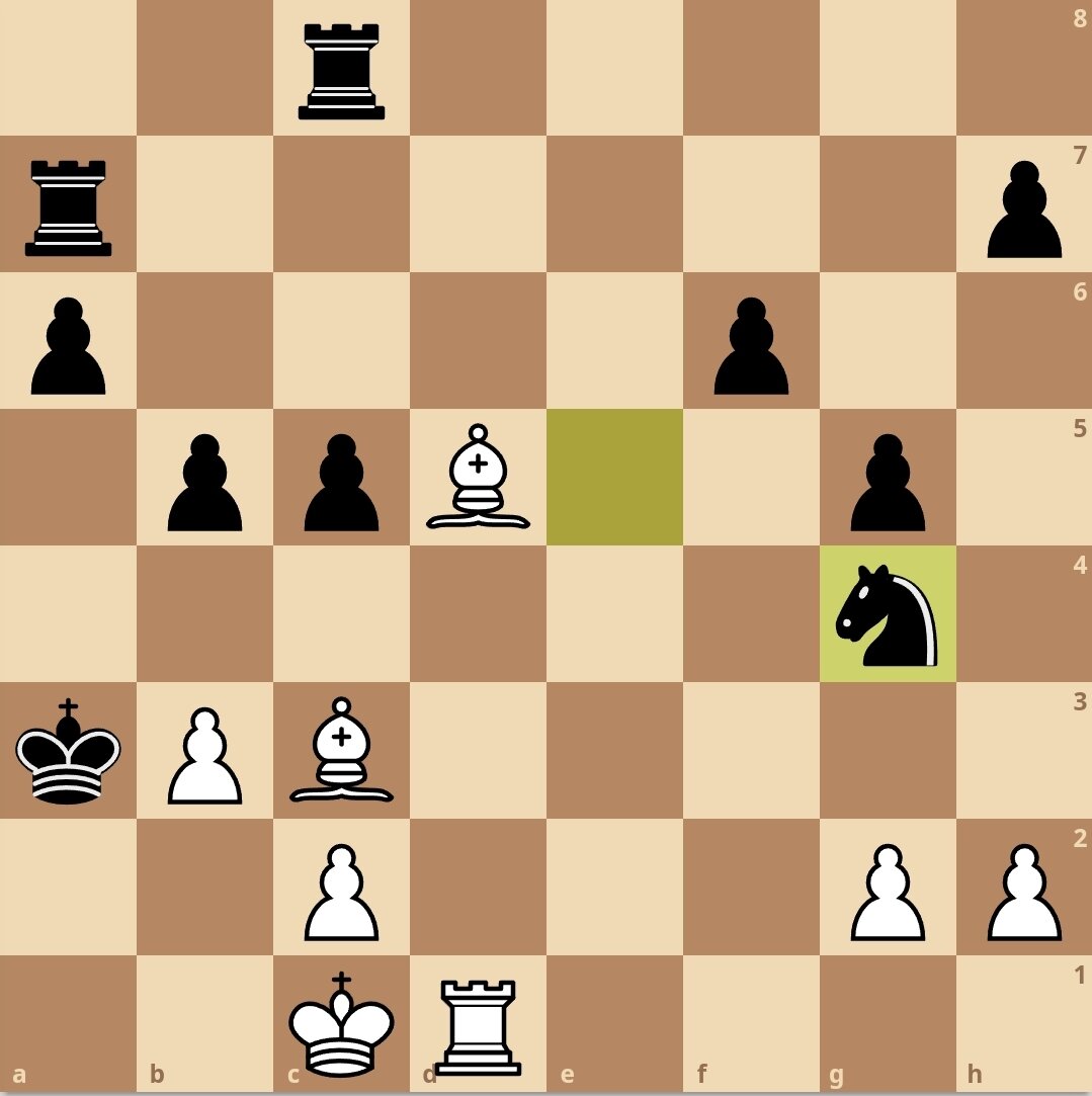 Ход белых. Мат в 2 хода