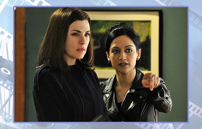 Алисия и Калинда в сериале «Хорошая жена».