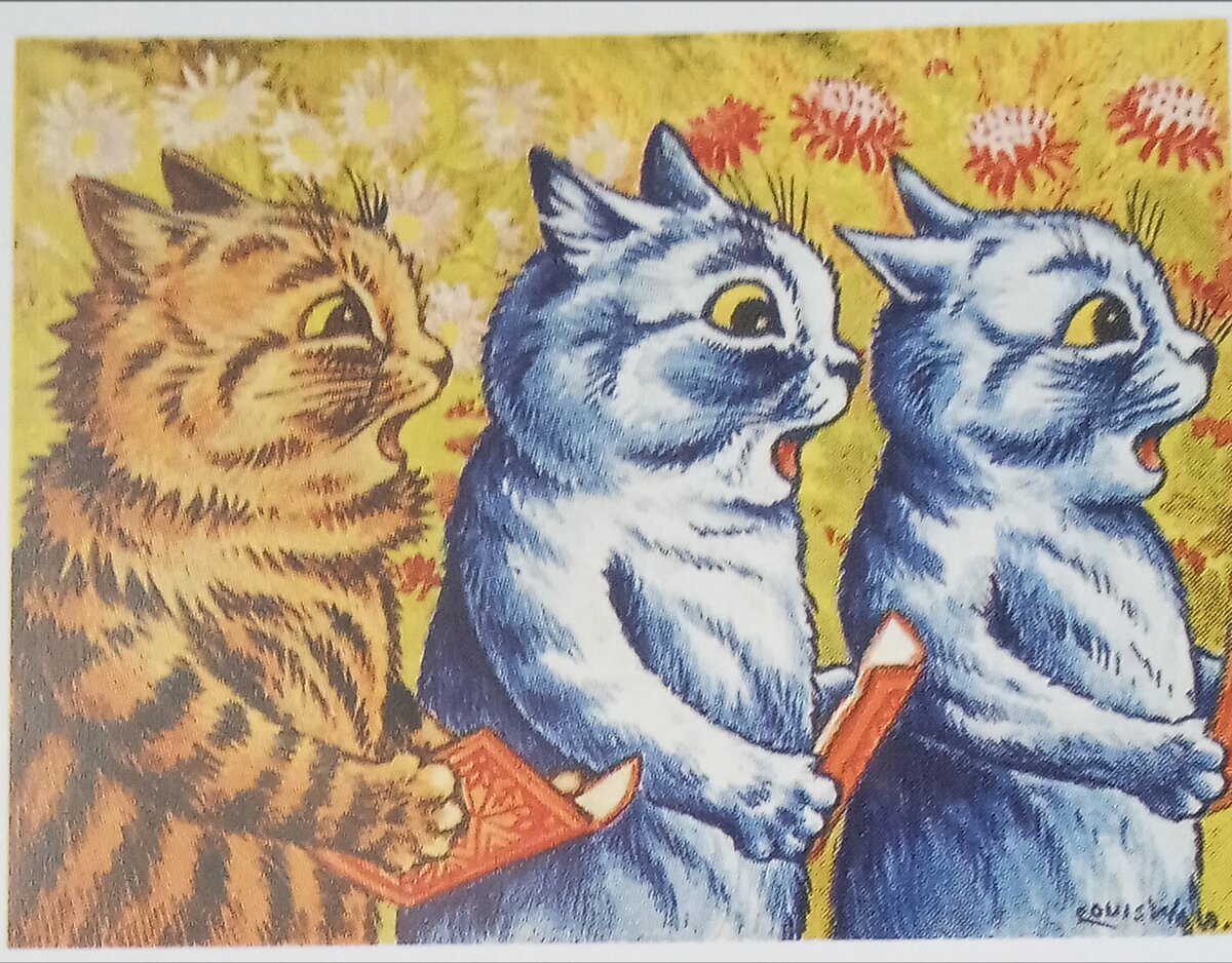 Три поющие кошки