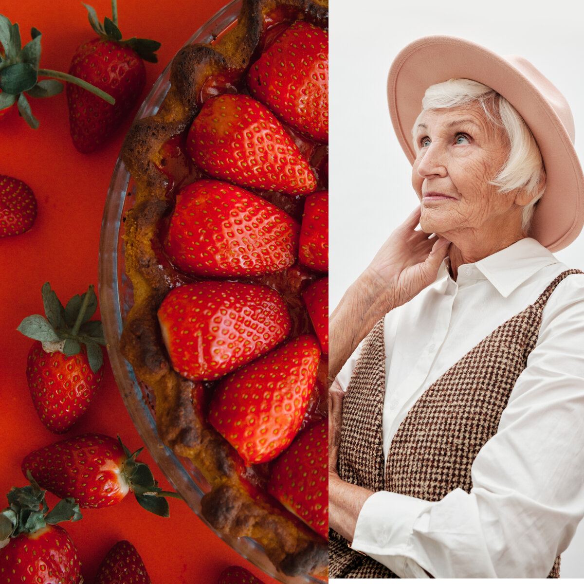 Девушка-клубничка