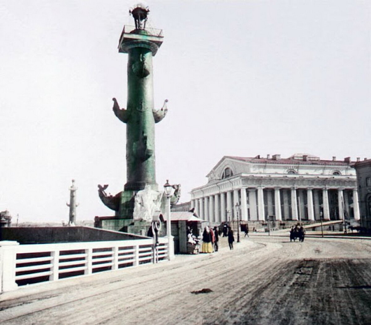 "Торговля на набережной", Санкт-Петербург, 1896