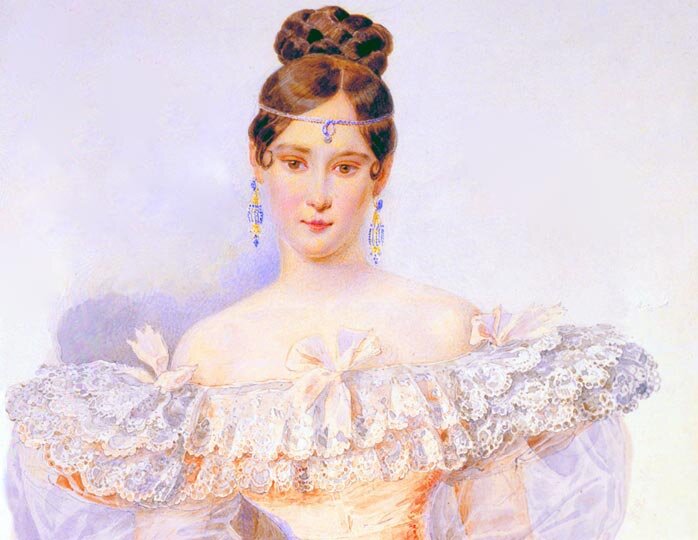 НАТАЛЬЯ  ГОНЧАРОВА.  Изображение из интернета.