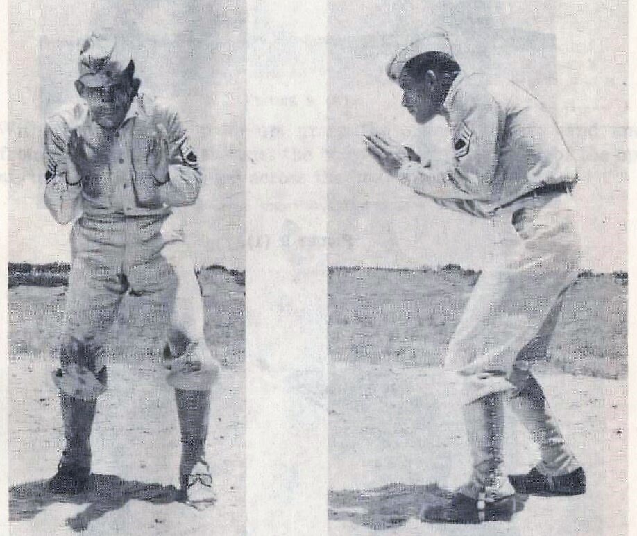 Рекомендуемая боевая стойка.