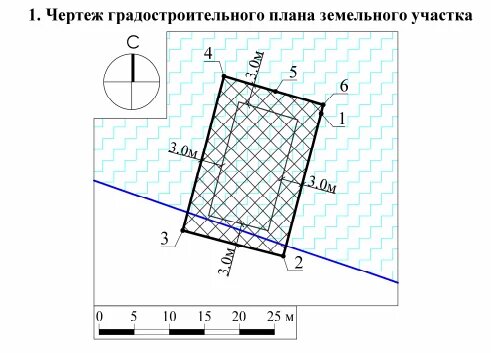  Чертеж градостроительного плана земельного участка