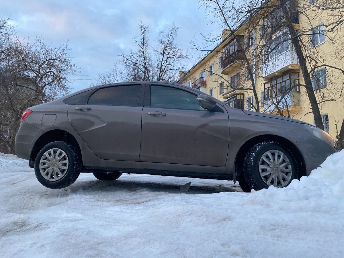 Зима 2021 года была что надо - холодная и снежная!