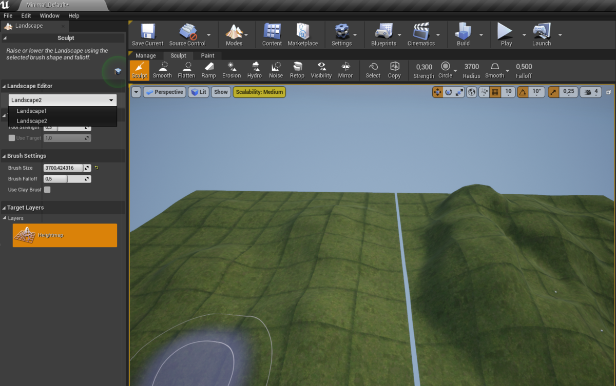 Создание Landscape в Unreal Engine 4 | Работа с Unreal Engine 4 | Дзен