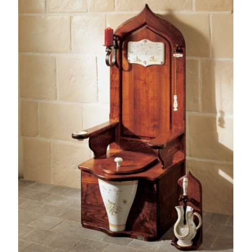 Dagobert, деревянный туалет-трон