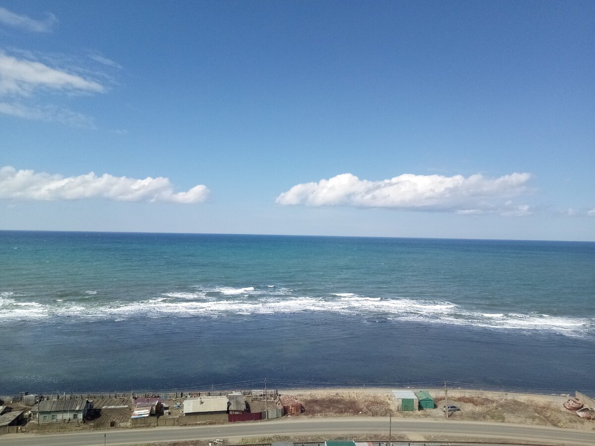 Хороший вид на море.