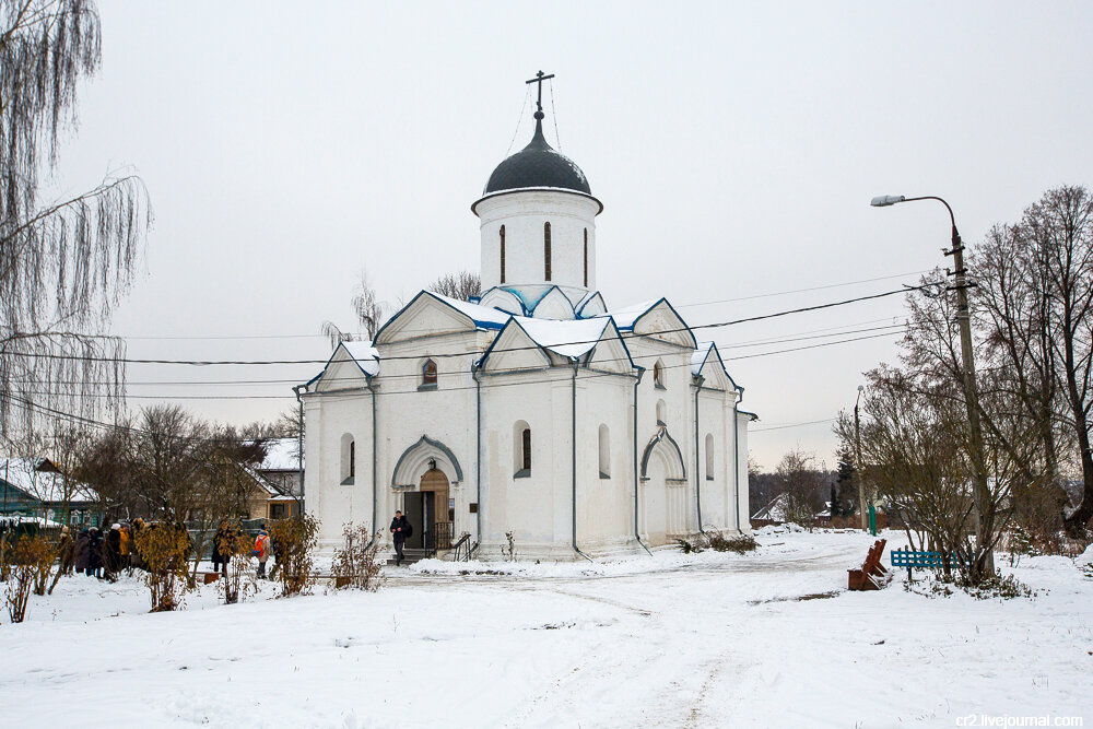 Клин, Московская область. Успенский собор - древнейшая постройка города. Фото автора статьи     