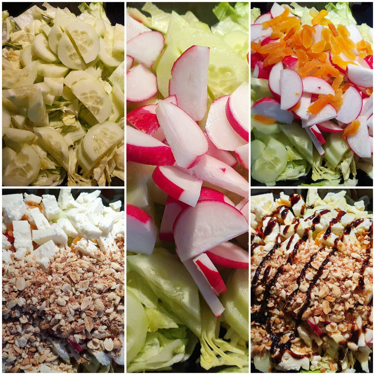 Рождение салата шаг за шагом