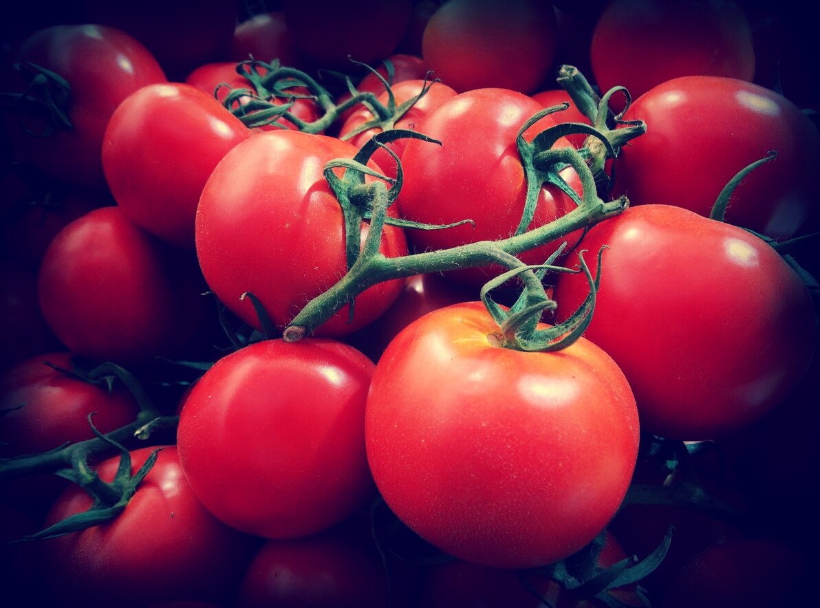 Вкусные помидоры.