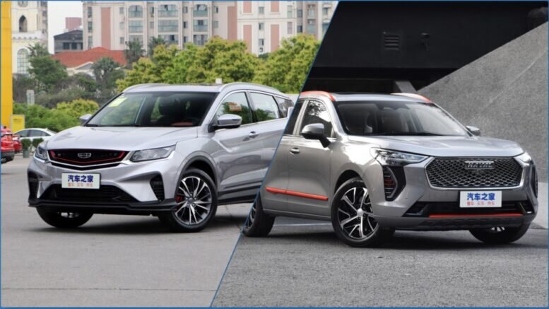 Geely Coolray vs Haval Jolion