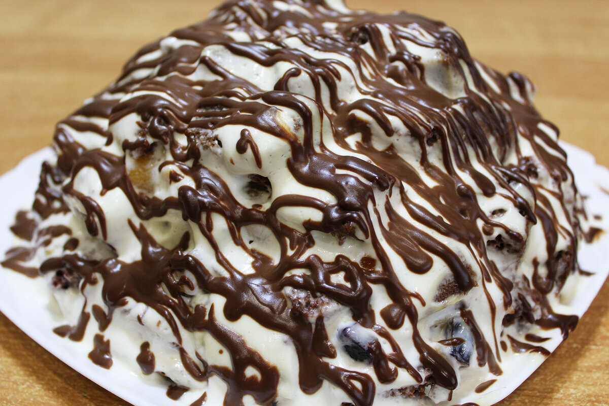 Вот так выглядит сам торт