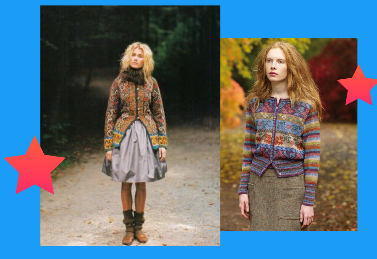 образцы скандинавского вязания- женственно! фотоколлаж автора 