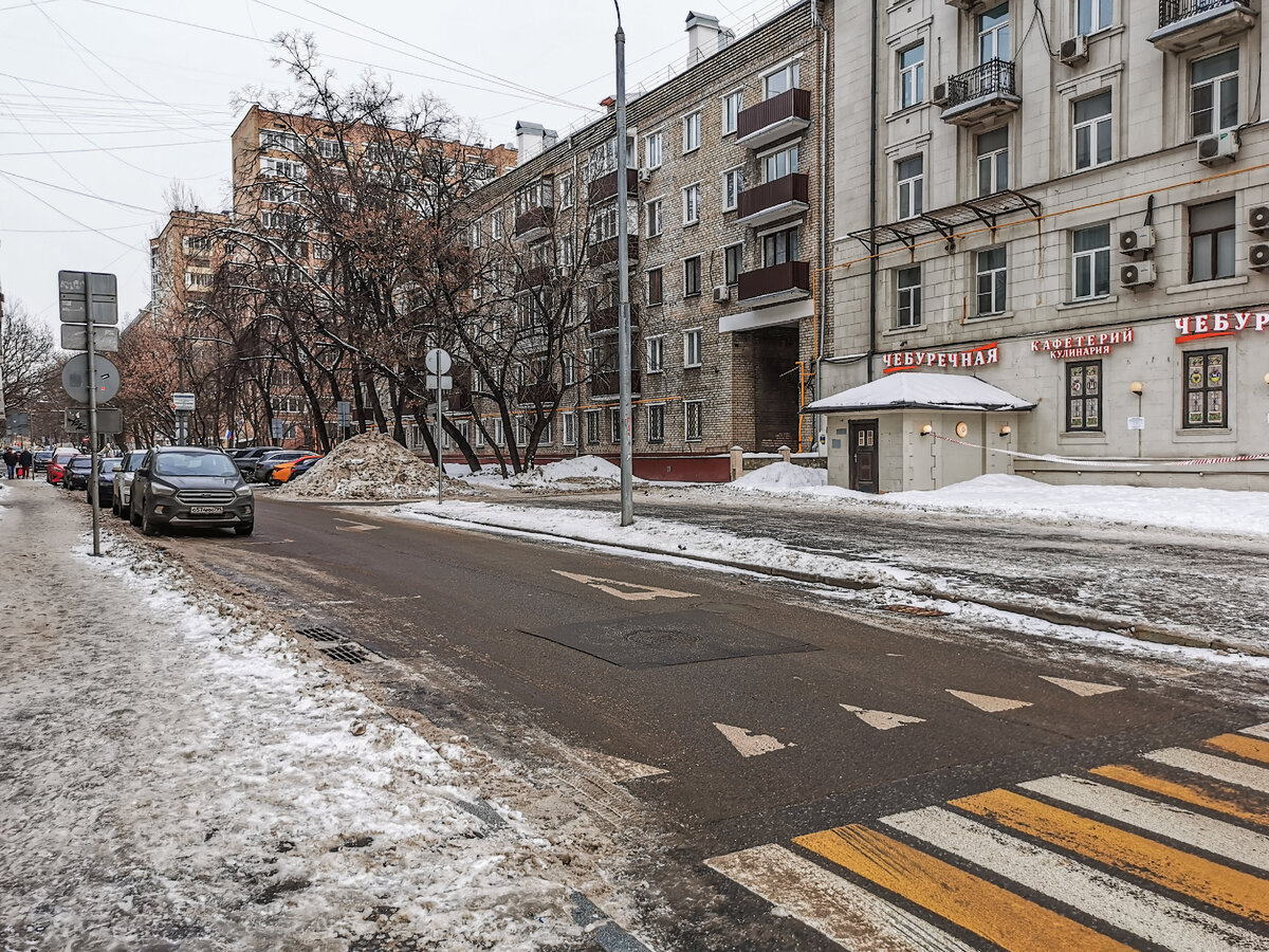 Улица Степана Супруна. 9 февраля 2022 года.