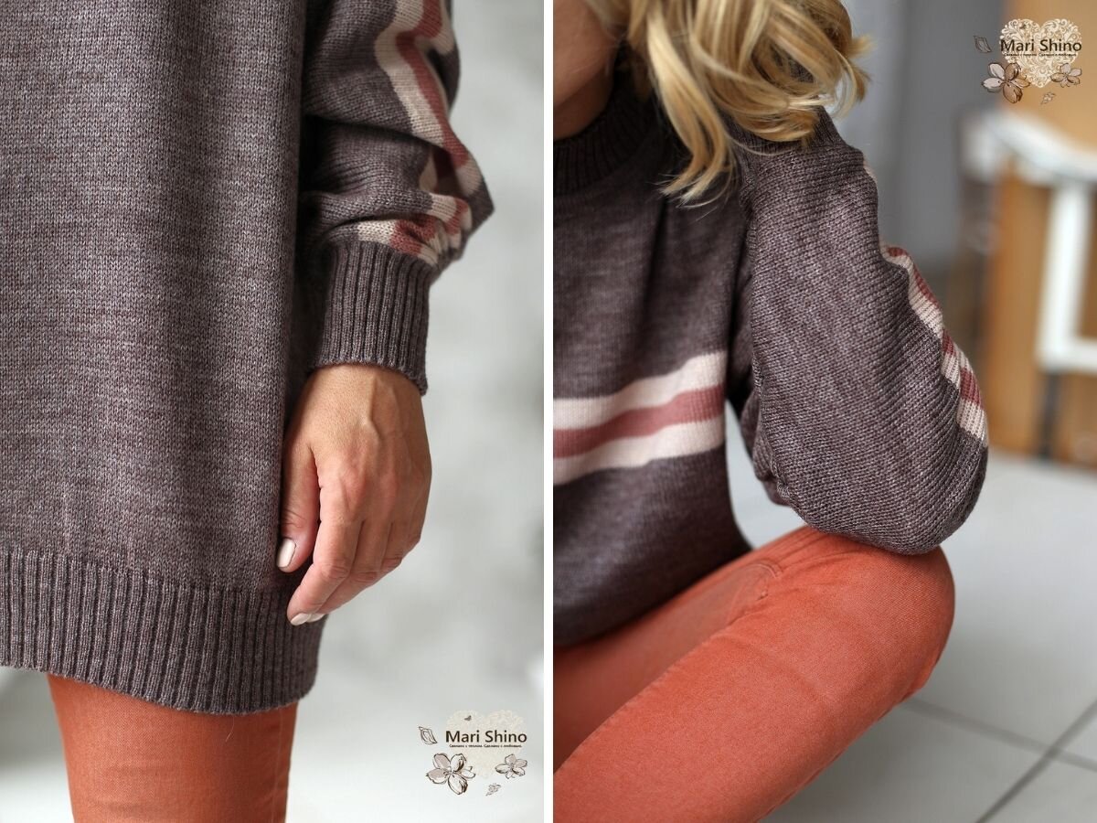 Мужской джемпер 100-го размера. У меня - 88-ой.